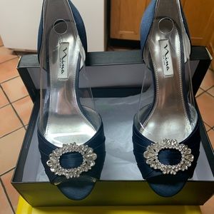 Blue shoes size 9